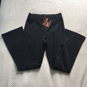 IMAN global chic black stretch pants Size Small Brand New with tags never worn.
